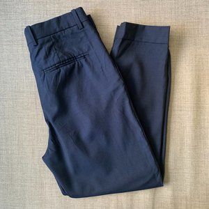 COS - Navy Blue Thin Wool Pants